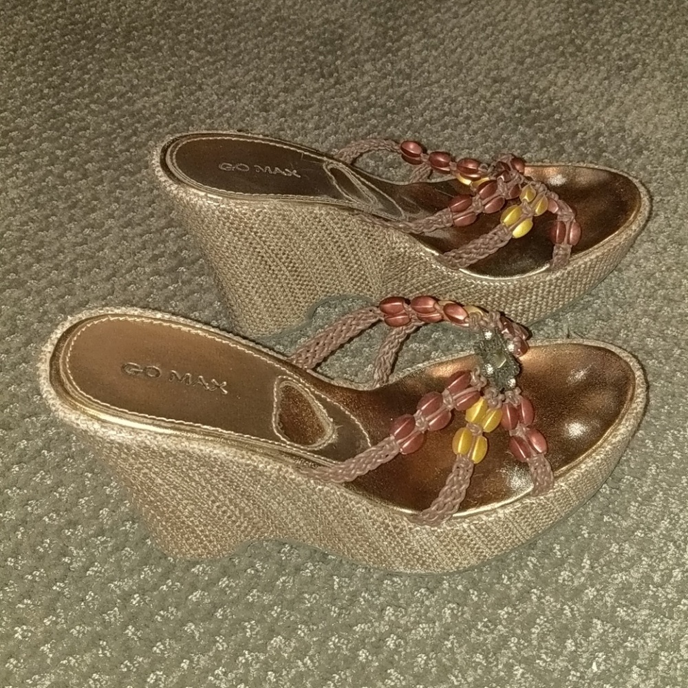 Wedge sandals - Picture 4 of 6